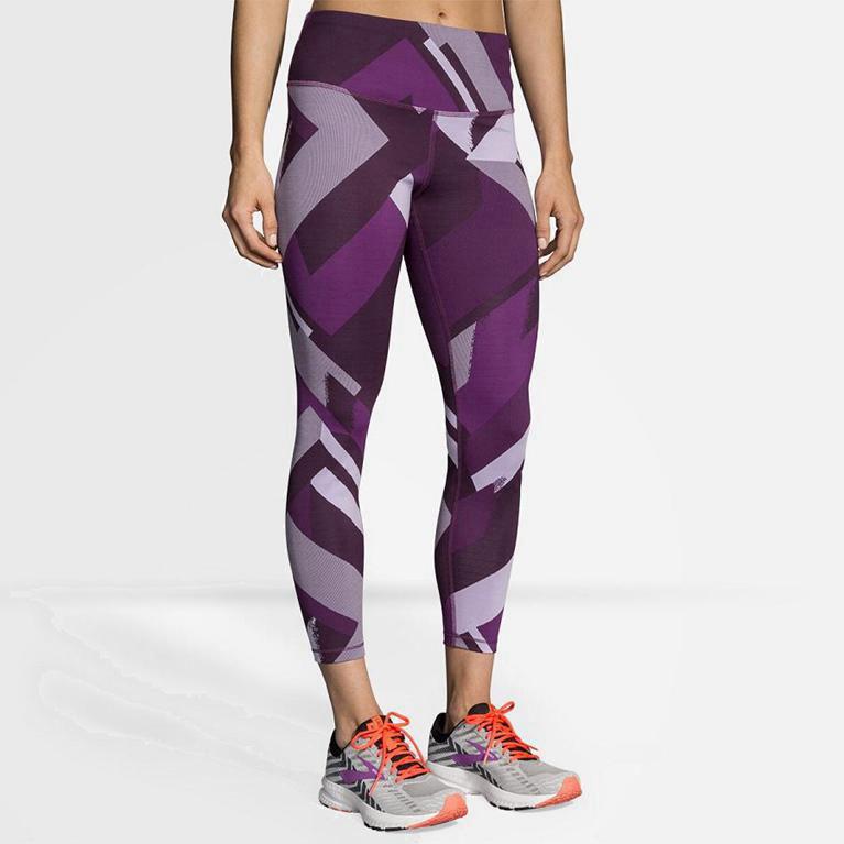 Brooks Formation Legging Mulher Multicoloridas (83175ELTK)